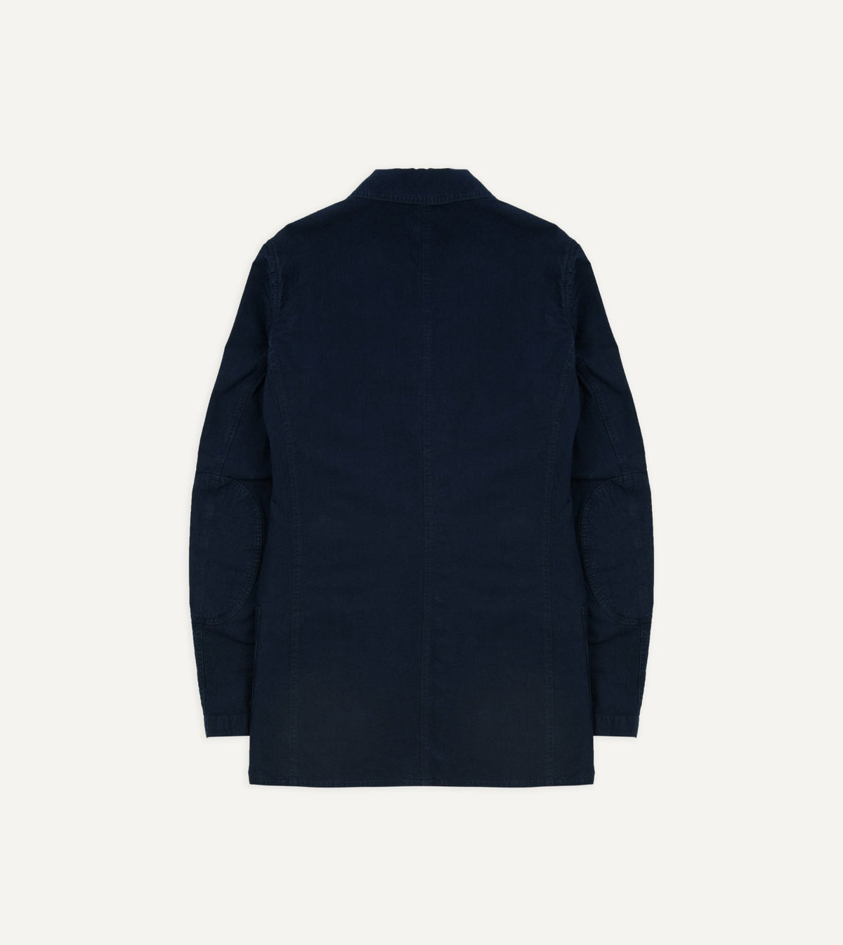 Drake's Navy Cotton-Linen Double Layer Games Blazer