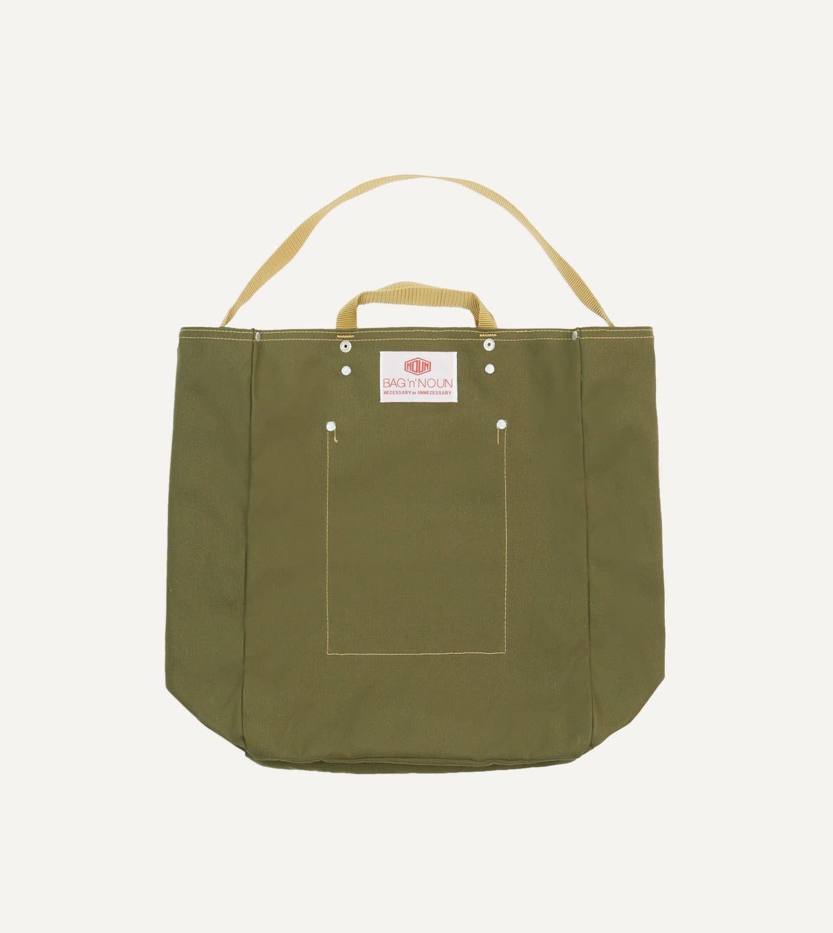 Drake's Bag’n’Noun Olive Cotton Light Toolbag