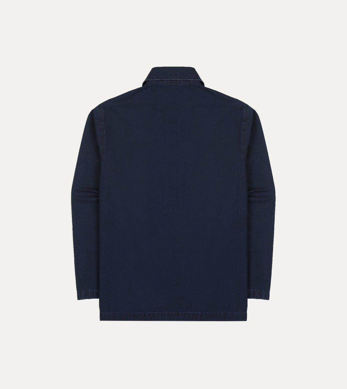 Drake's Indigo Cotton Smock