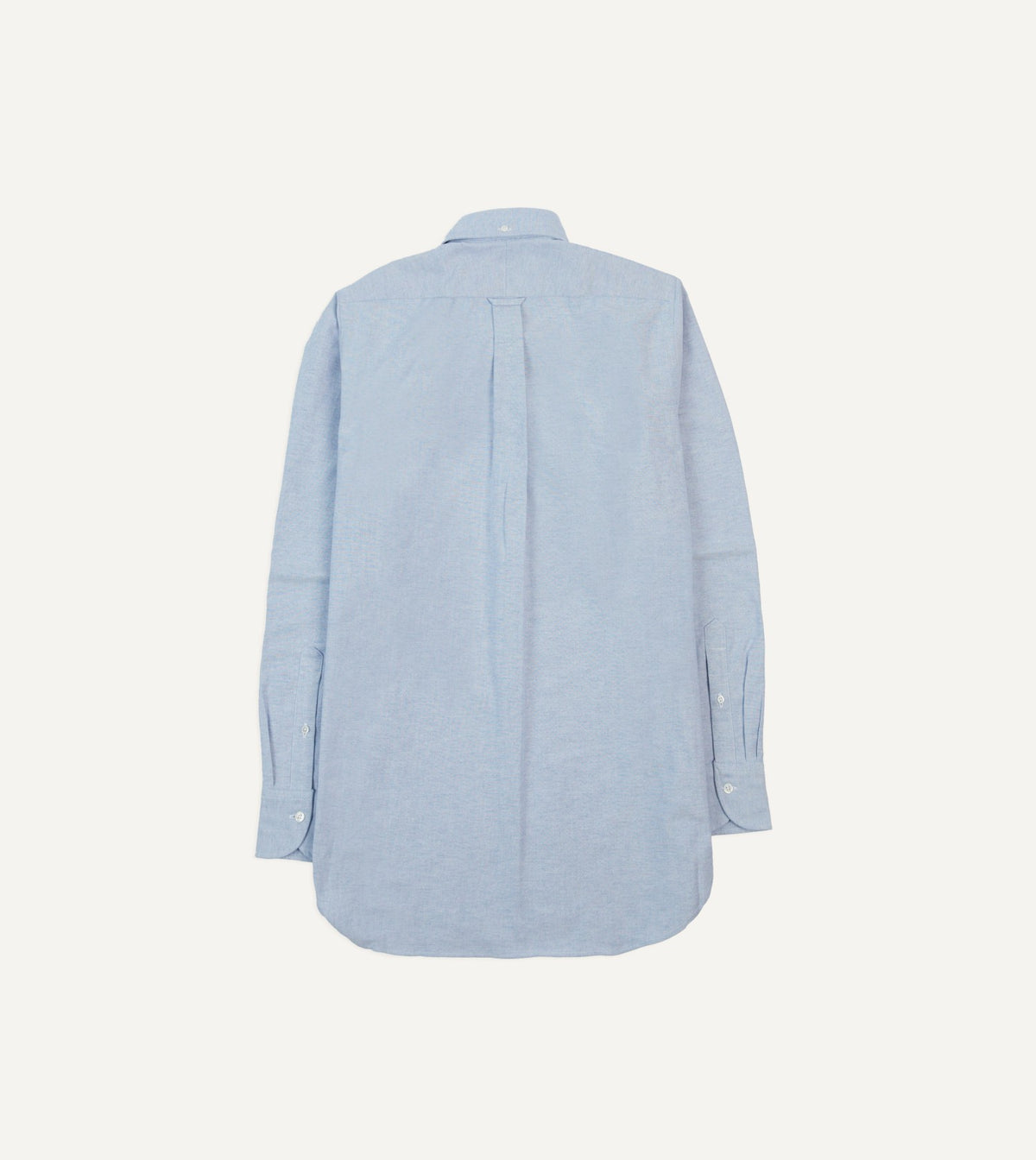 Drake's Mid-Blue Cotton Oxford Cloth Button-Down Shirt