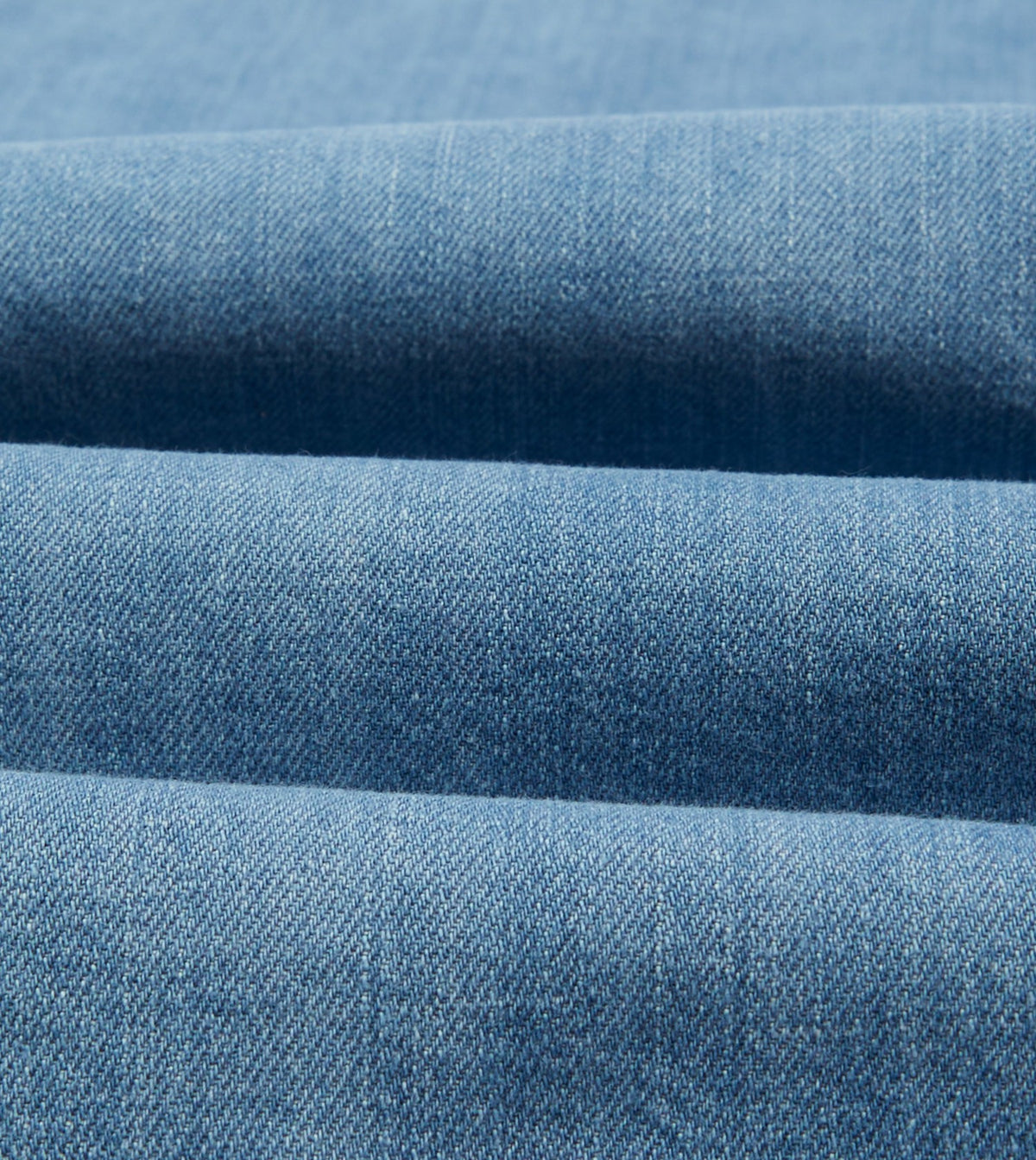 Drake's Bleach Wash Denim Two-Pocket Western Shirt