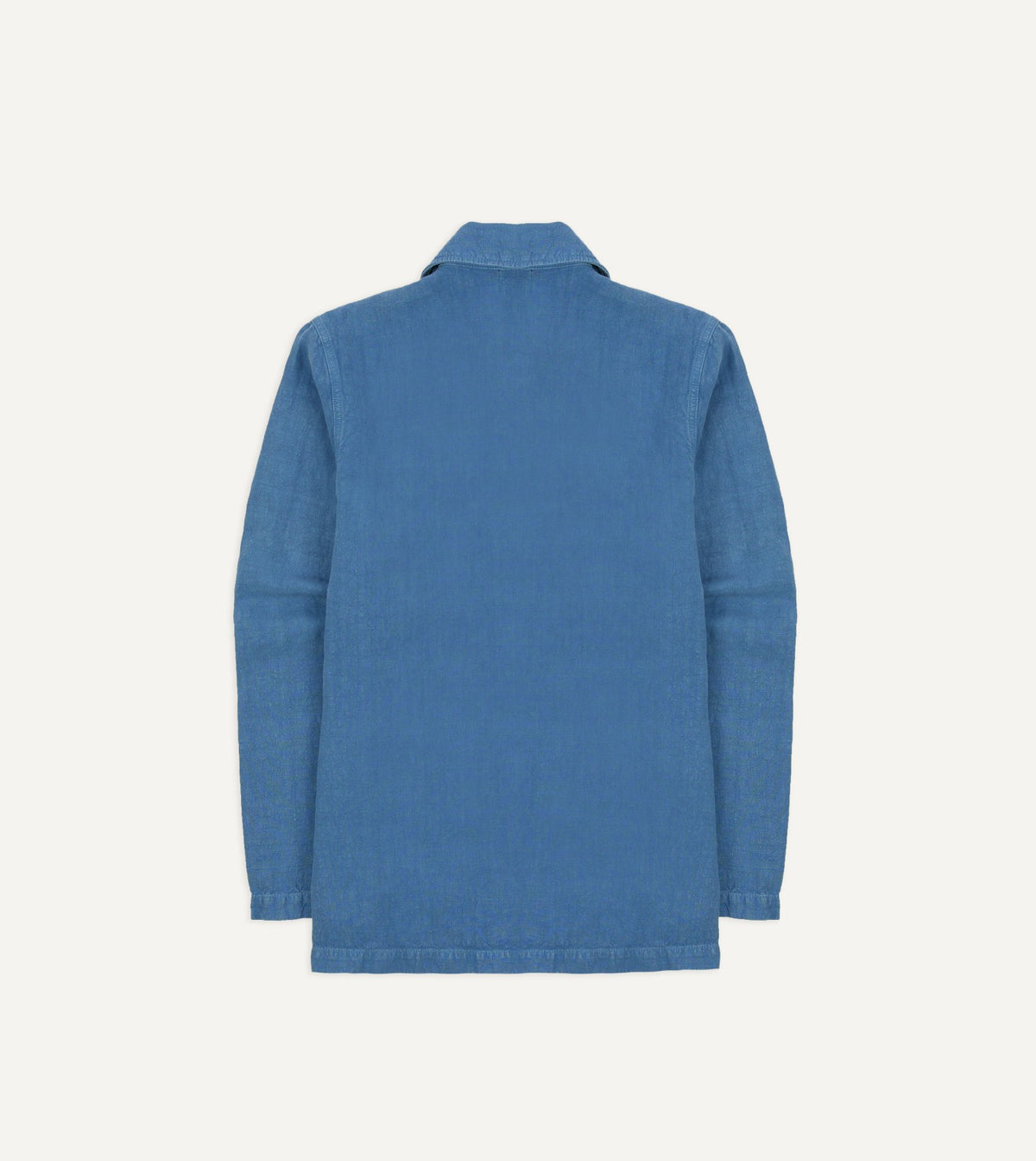 Drake's Blue Linen Smock
