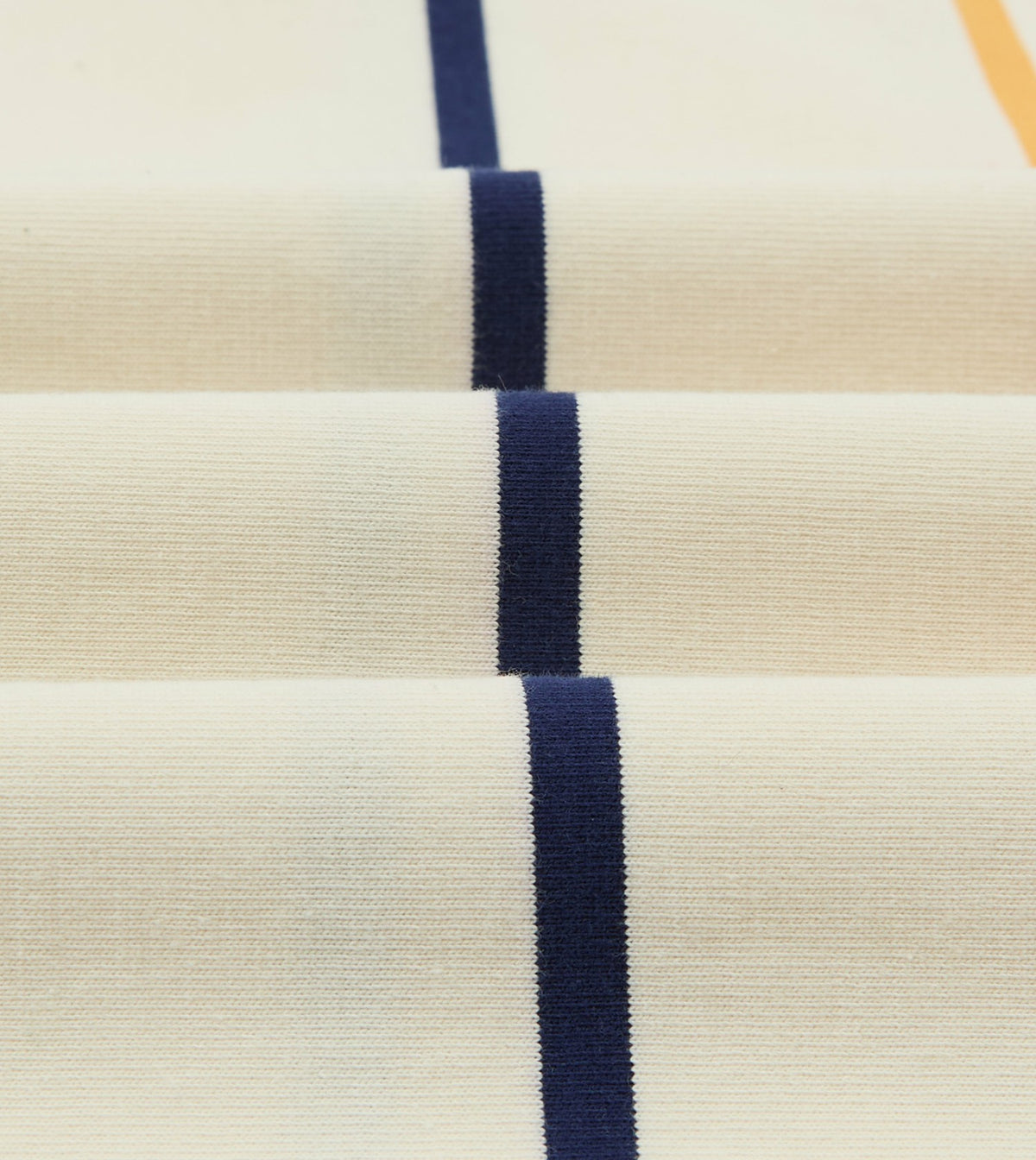 Drake's Primary Vertical Stripe Cotton Rugby Shirt