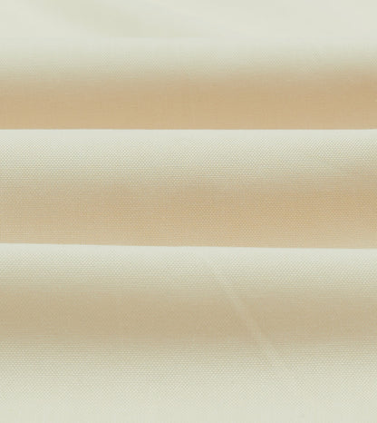 Drake's Ecru Pinpoint Oxford Cotton Cloth Button-Down Shirt