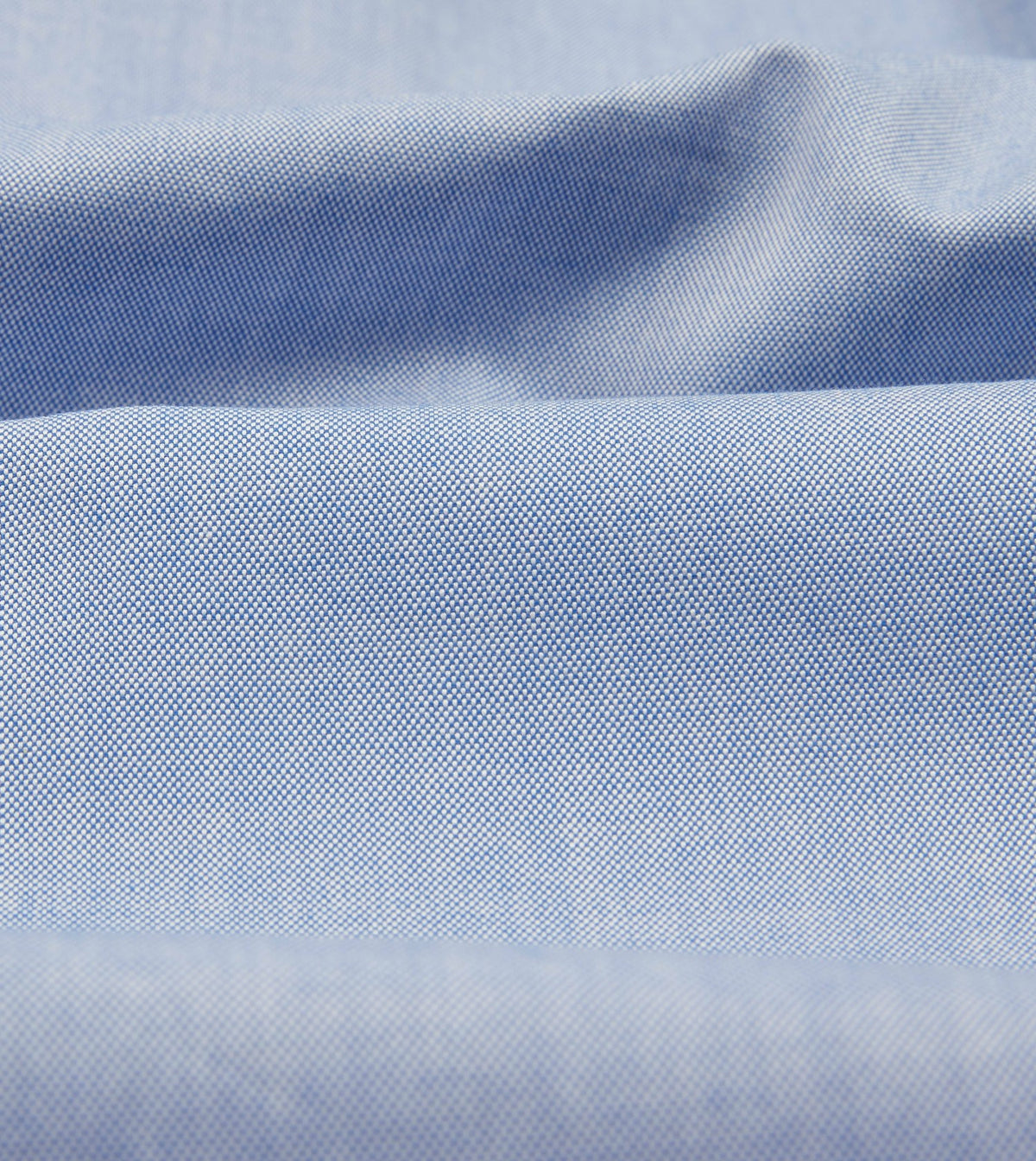 Drake's Navy Pinpoint Oxford Cotton Cloth Button-Down Shirt
