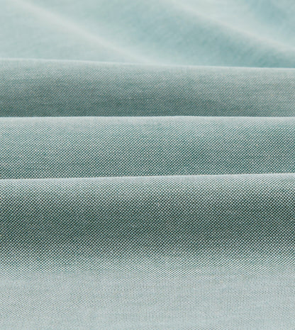 Drake's Green Cotton Oxford Cloth Button-Down Shirt
