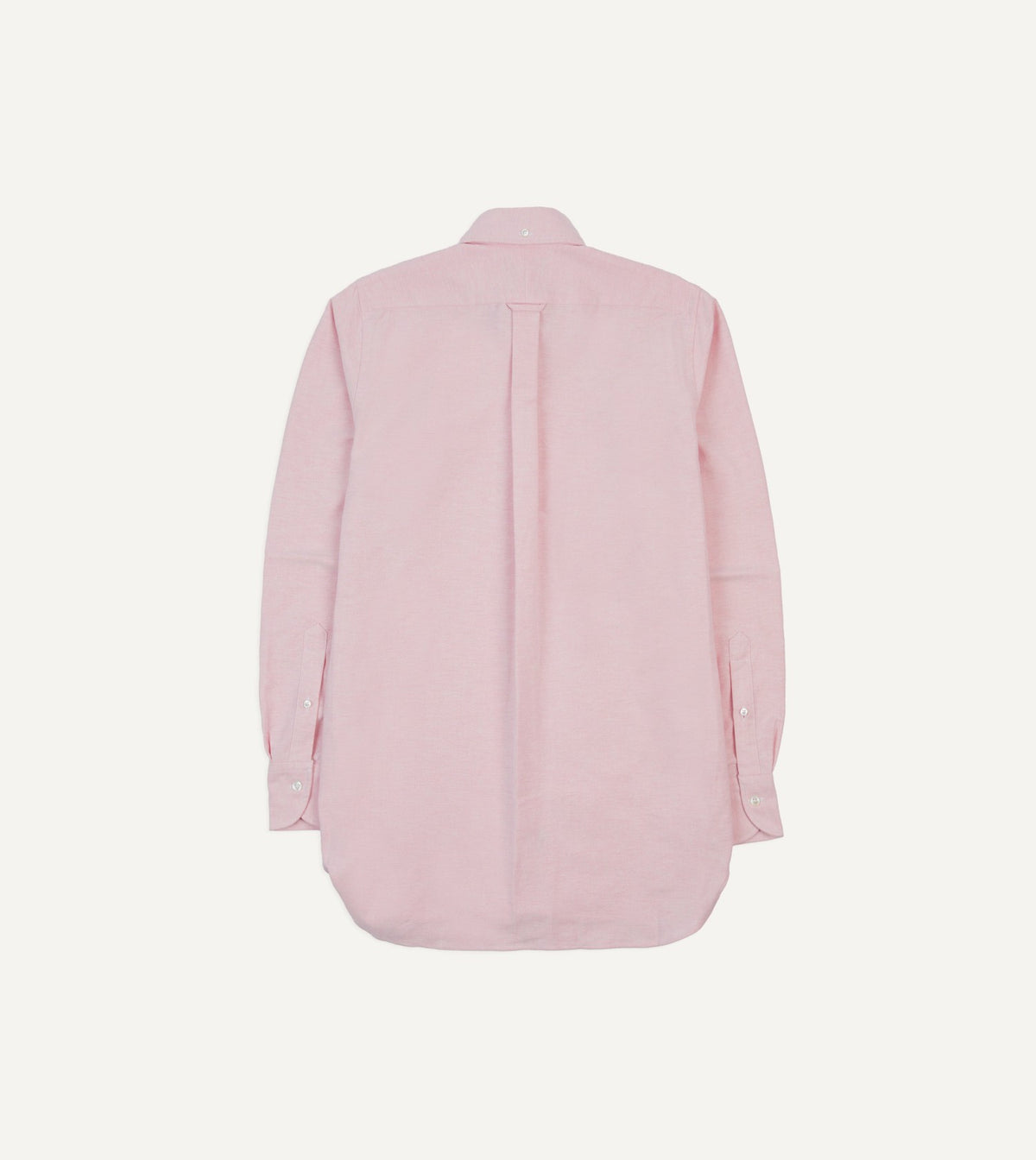 Drake's Bright Pink Cotton Oxford Cloth Button-Down Shirt
