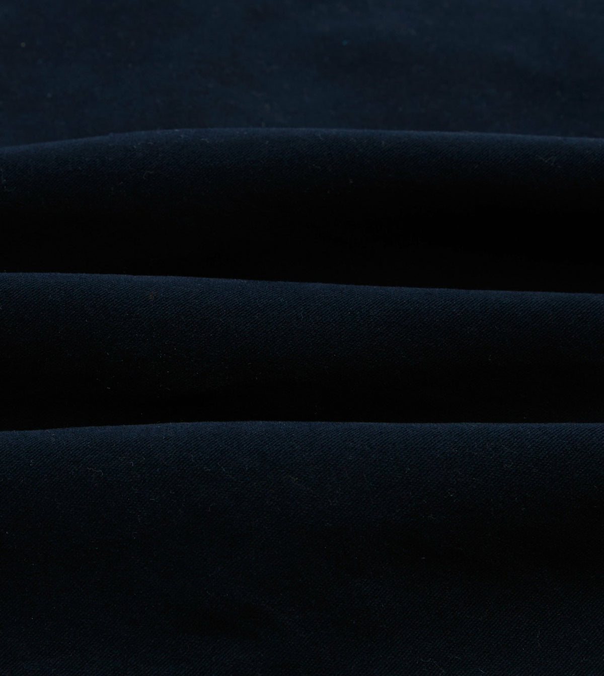 Drake's Navy Moleskin Two-Pocket Western Shirt