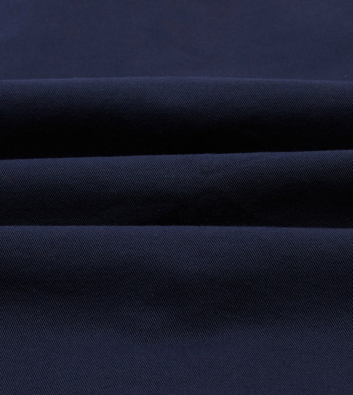 Drake's Navy Cotton Twill Two-Pocket Work Shirt