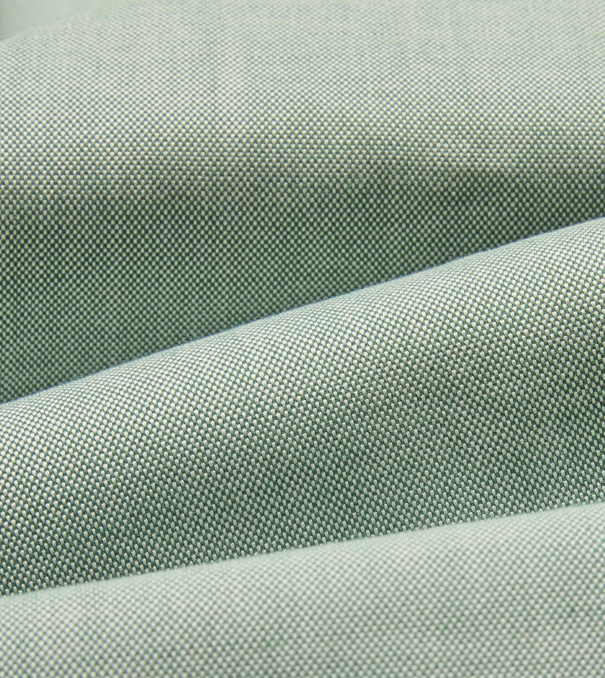 Drake's Green Pinpoint Oxford Cotton Cloth Button-Down Shirt
