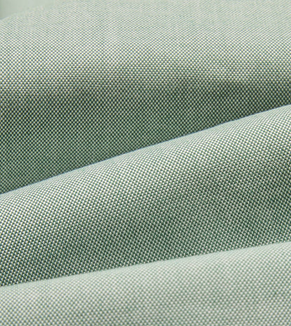 Drake's Green Pinpoint Oxford Cotton Cloth Button-Down Shirt