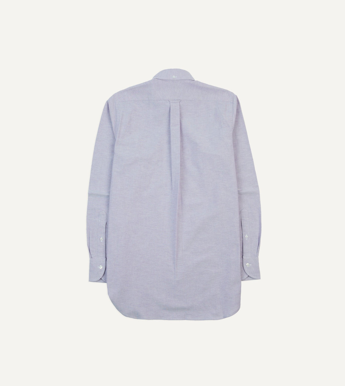 Drake's Lilac Cotton Oxford Cloth Button-Down Shirt