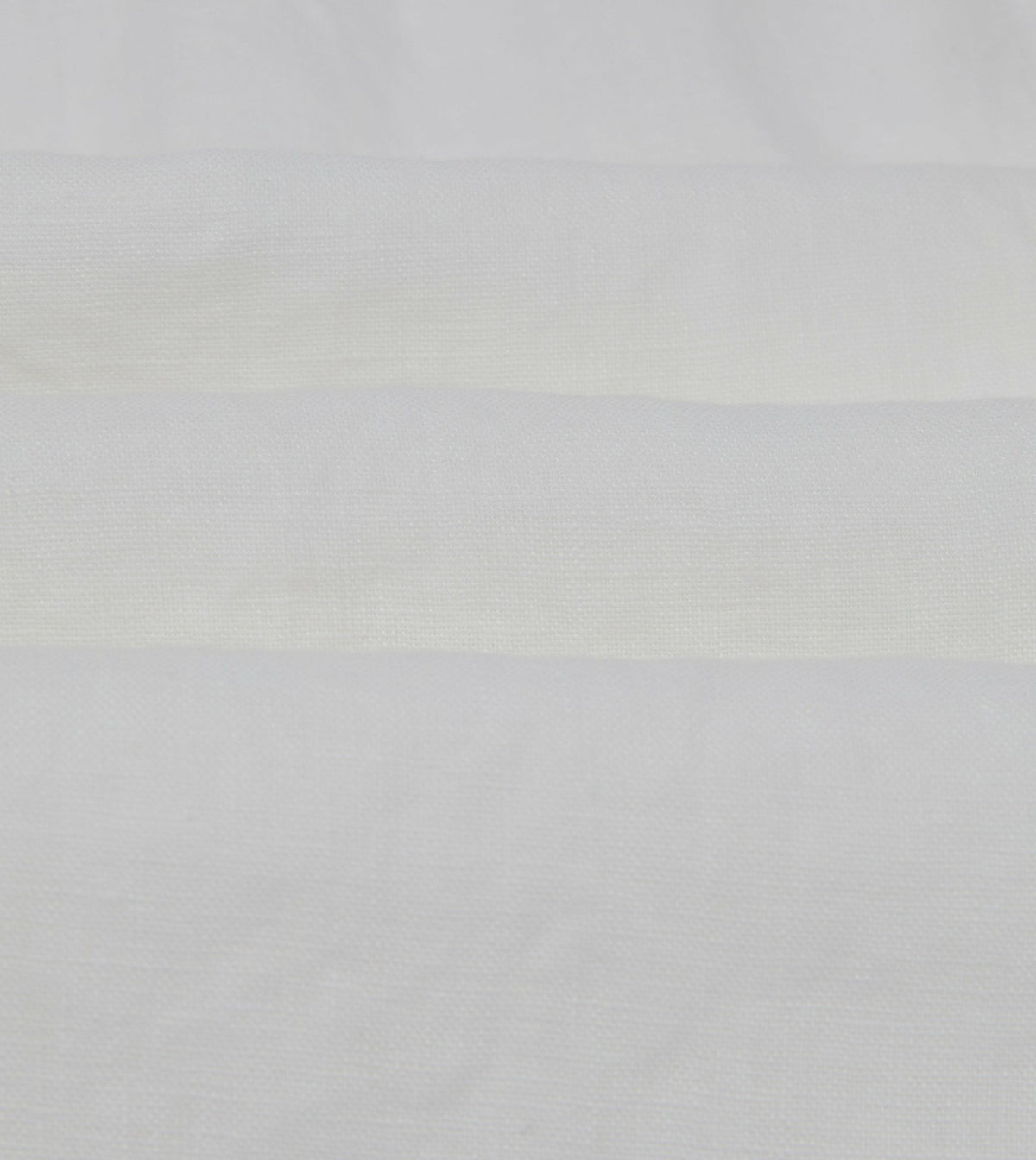 Drake's White Linen Mandarin Collar Shirt