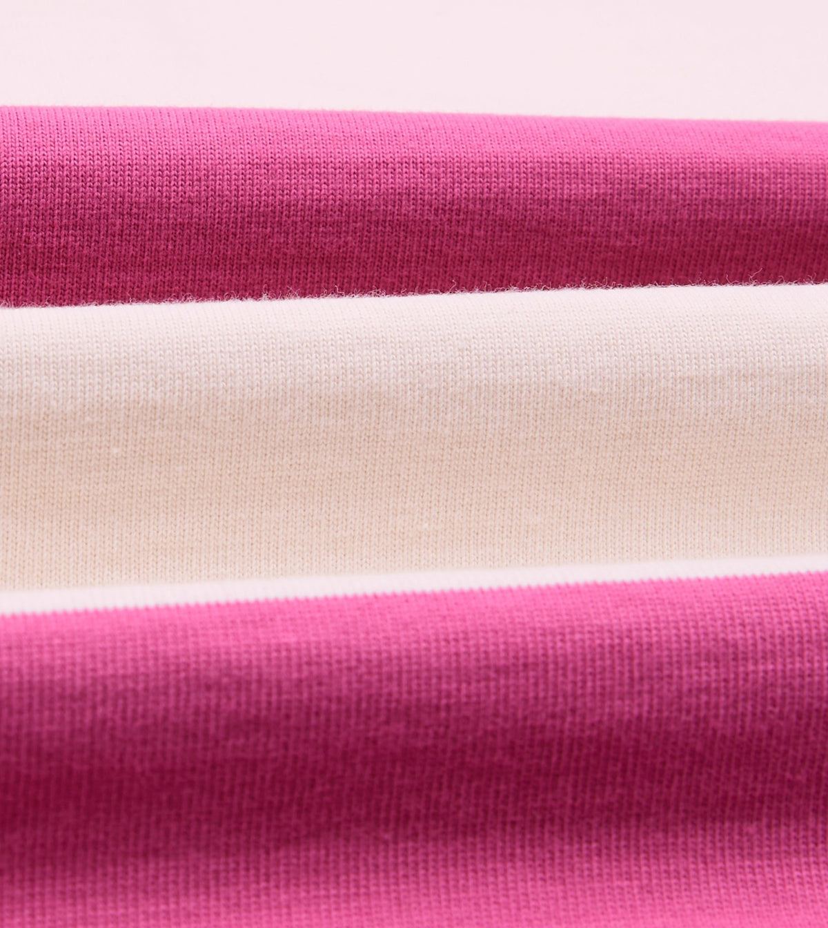 Drake's Pink and White Stripe Cotton Mandarin Collar Rugby Shirt