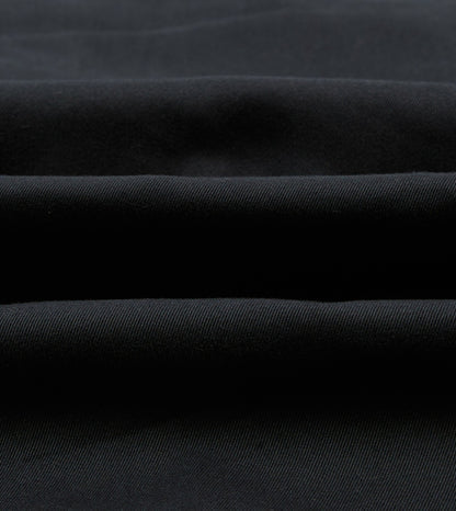 Drake's Navy Cotton Military Overshirt