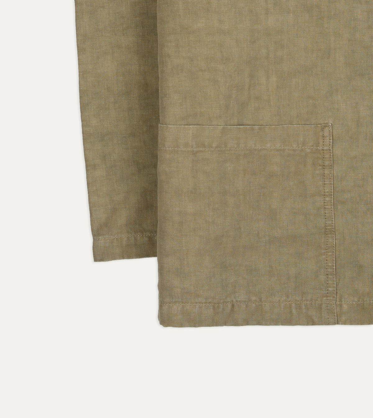 Drake's Sand Linen Smock