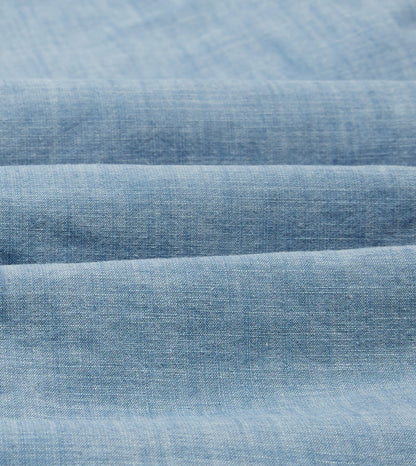 Drake's Chambray Two-Pocket Western Shirt