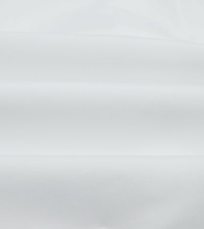 Drake's White Cotton Long Point Collar Dinner Shirt