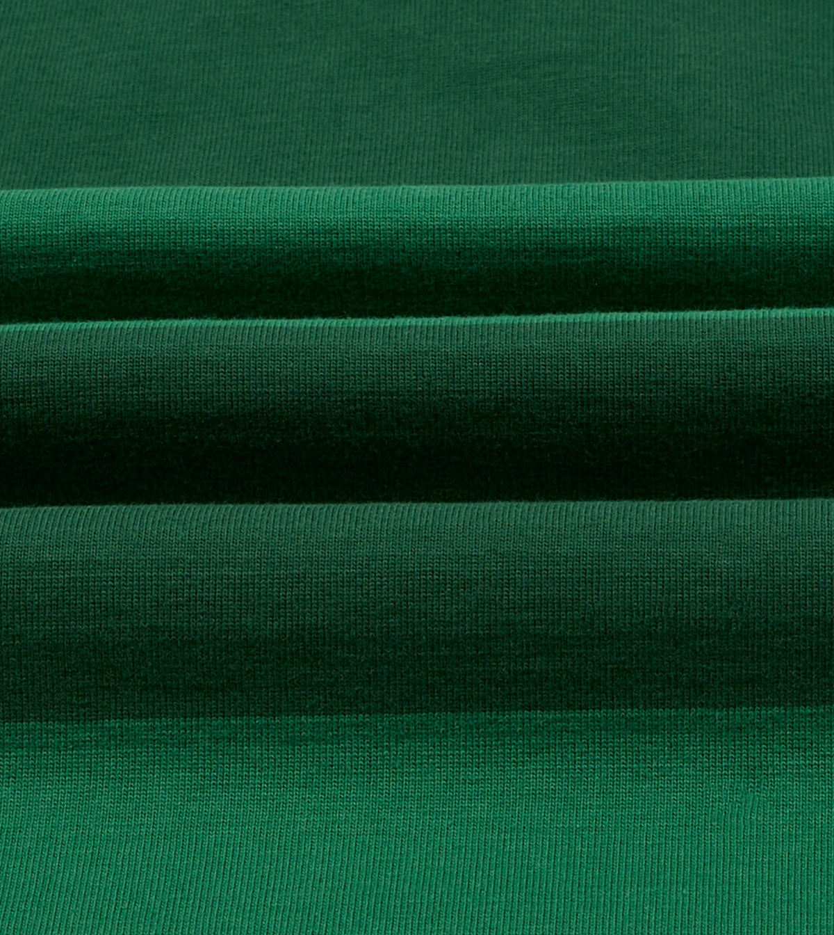 Drake's Green Block Stripe Cotton Quarter Zip Rugby Shirt
