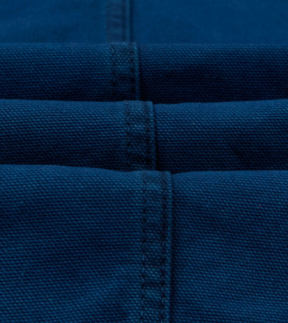 Drake's Indigo Dyed Chore Jacket