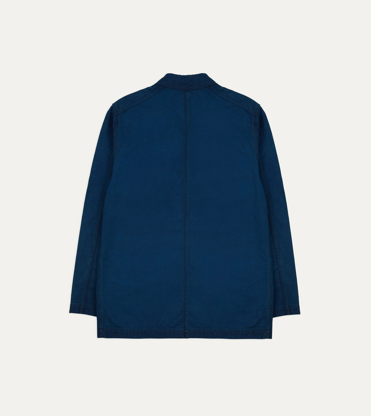 Drake's Indigo Dyed Chore Jacket