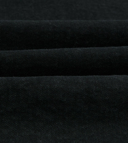 Drake's Black Twill Mitred Chore Jacket