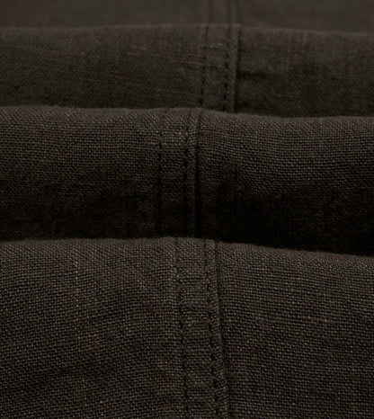 Drake's Brown Linen Forestière Jacket