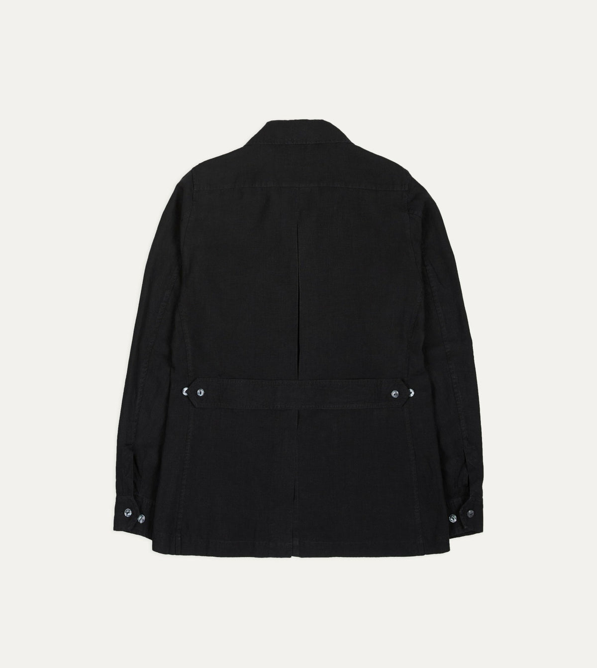 Drake's Black Linen Games Tunic