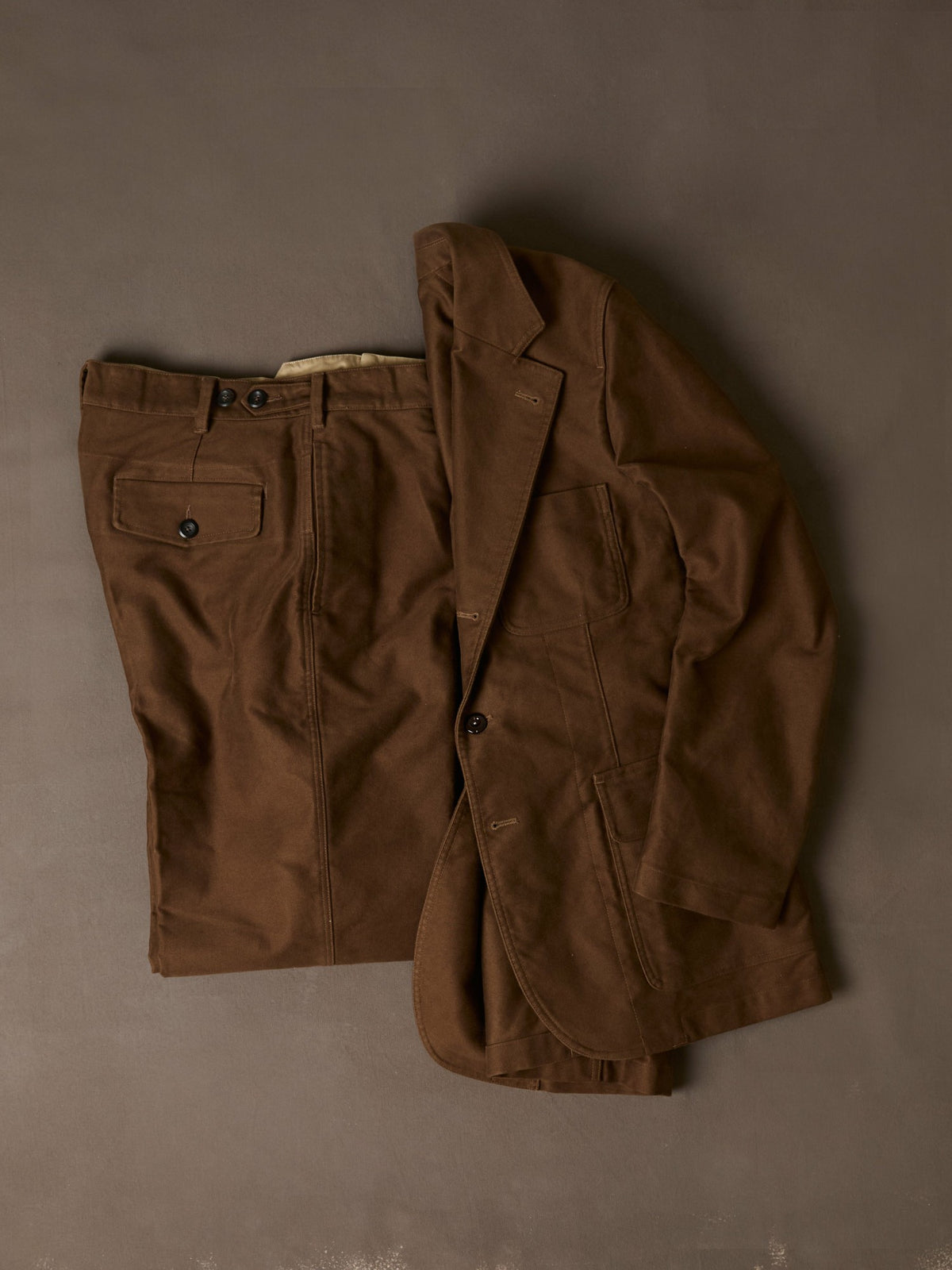 Drake's Brown Moleskin Games Blazer Mk. IV