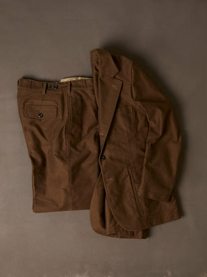 Drake's Brown Moleskin Games Blazer Mk. IV