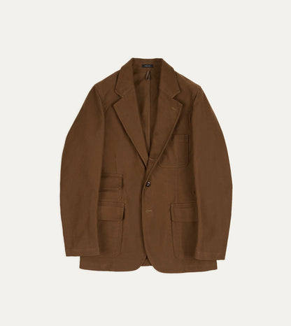 Drake's Brown Moleskin Games Blazer Mk. IV