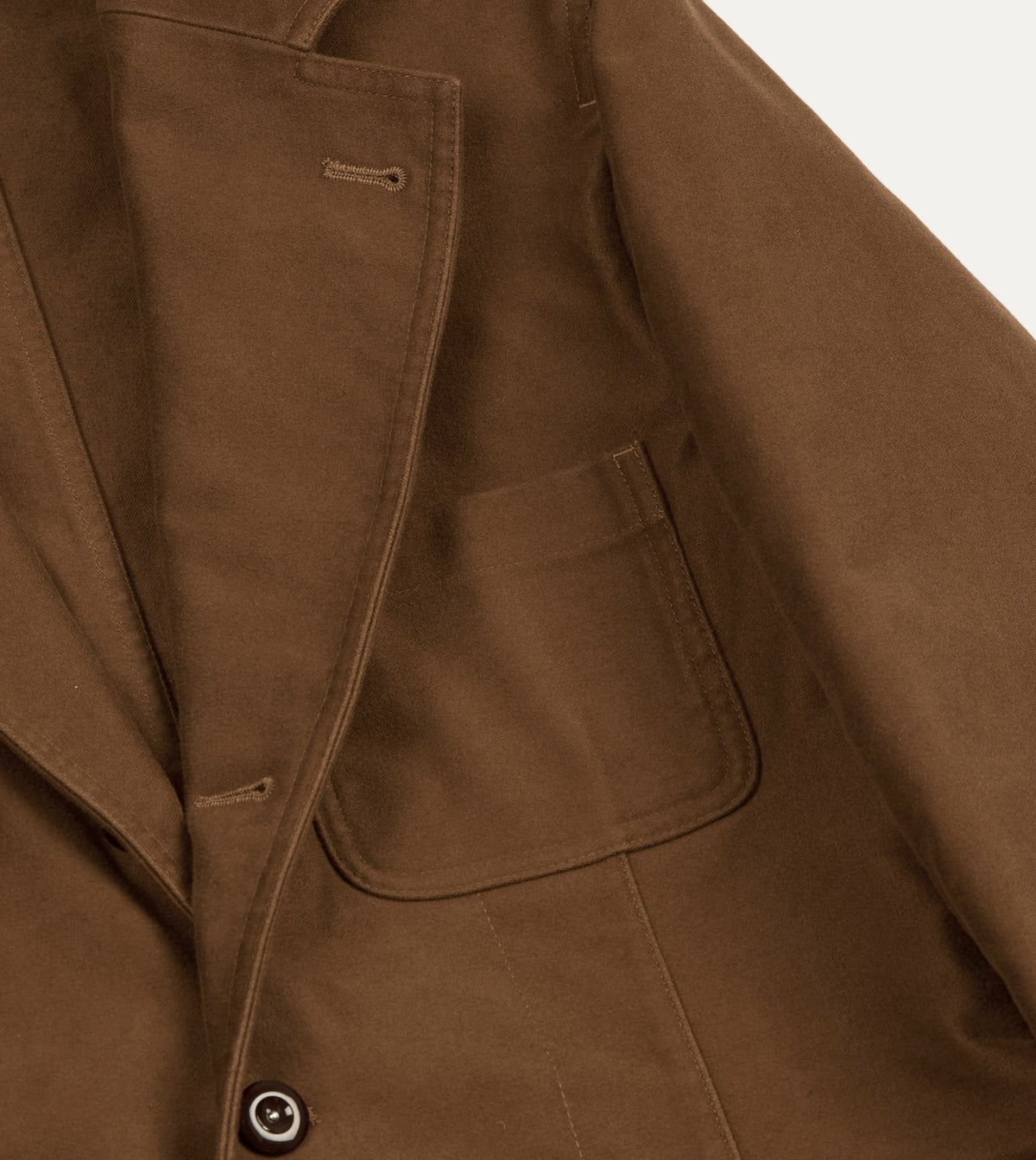 Drake's Brown Moleskin Games Blazer Mk. IV