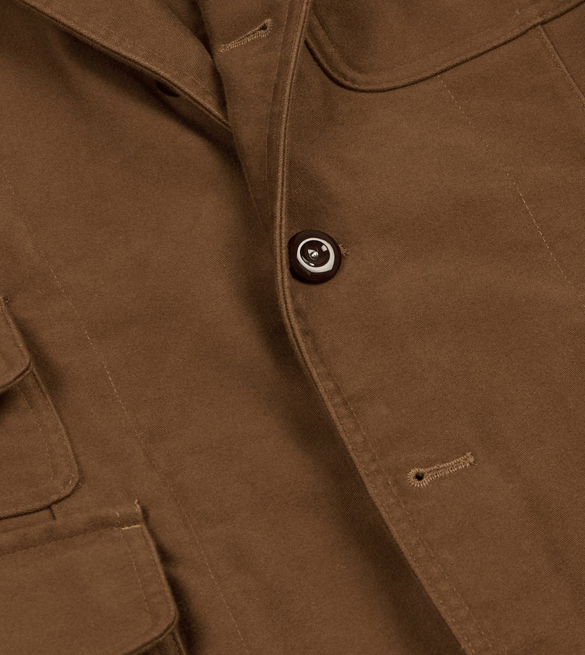 Drake's Brown Moleskin Games Blazer Mk. IV
