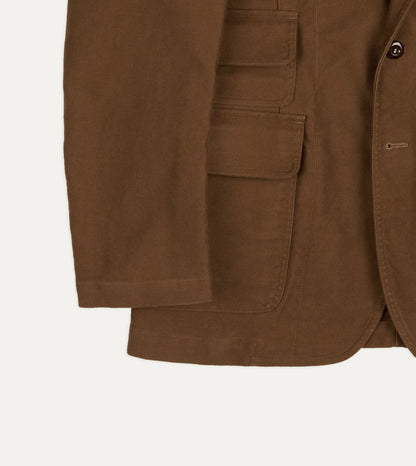 Drake's Brown Moleskin Games Blazer Mk. IV