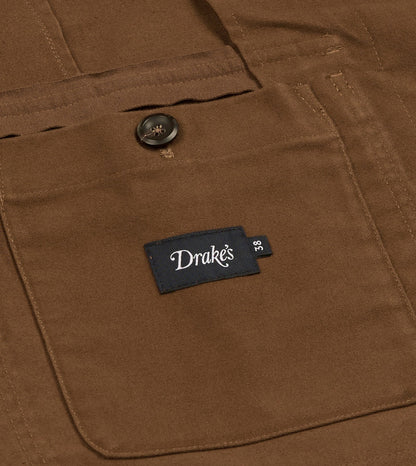 Drake's Brown Moleskin Games Blazer Mk. IV