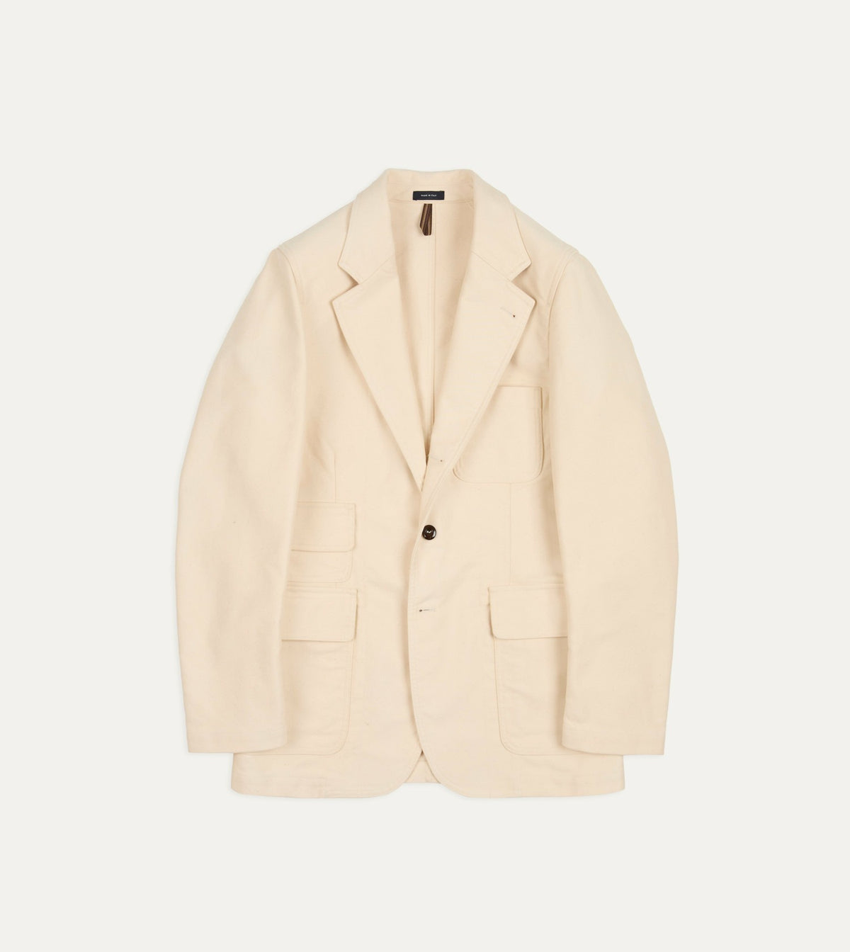 Drake's Ecru Moleskin Games Blazer Mk. IV