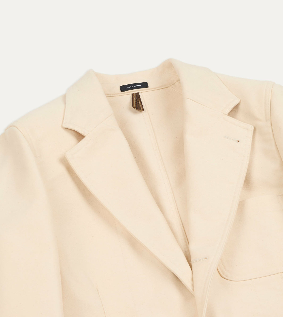 Drake's Ecru Moleskin Games Blazer Mk. IV