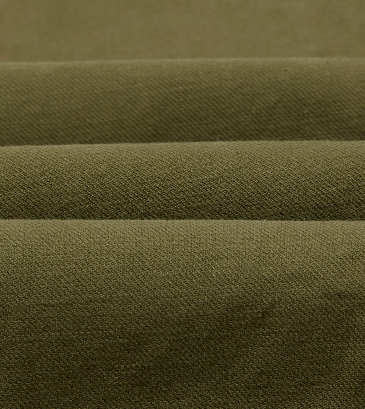 Drake's Olive Drab Cotton Drawstring Trouser