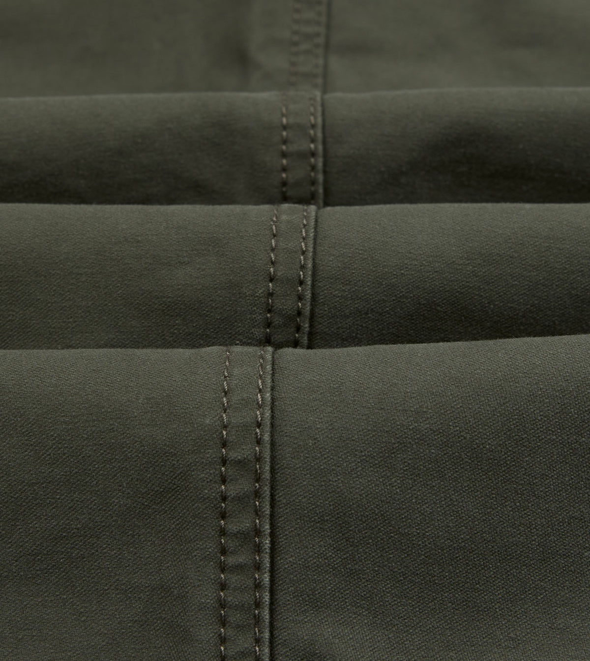 Drake's Olive Drab Cotton Fatigue Trouser