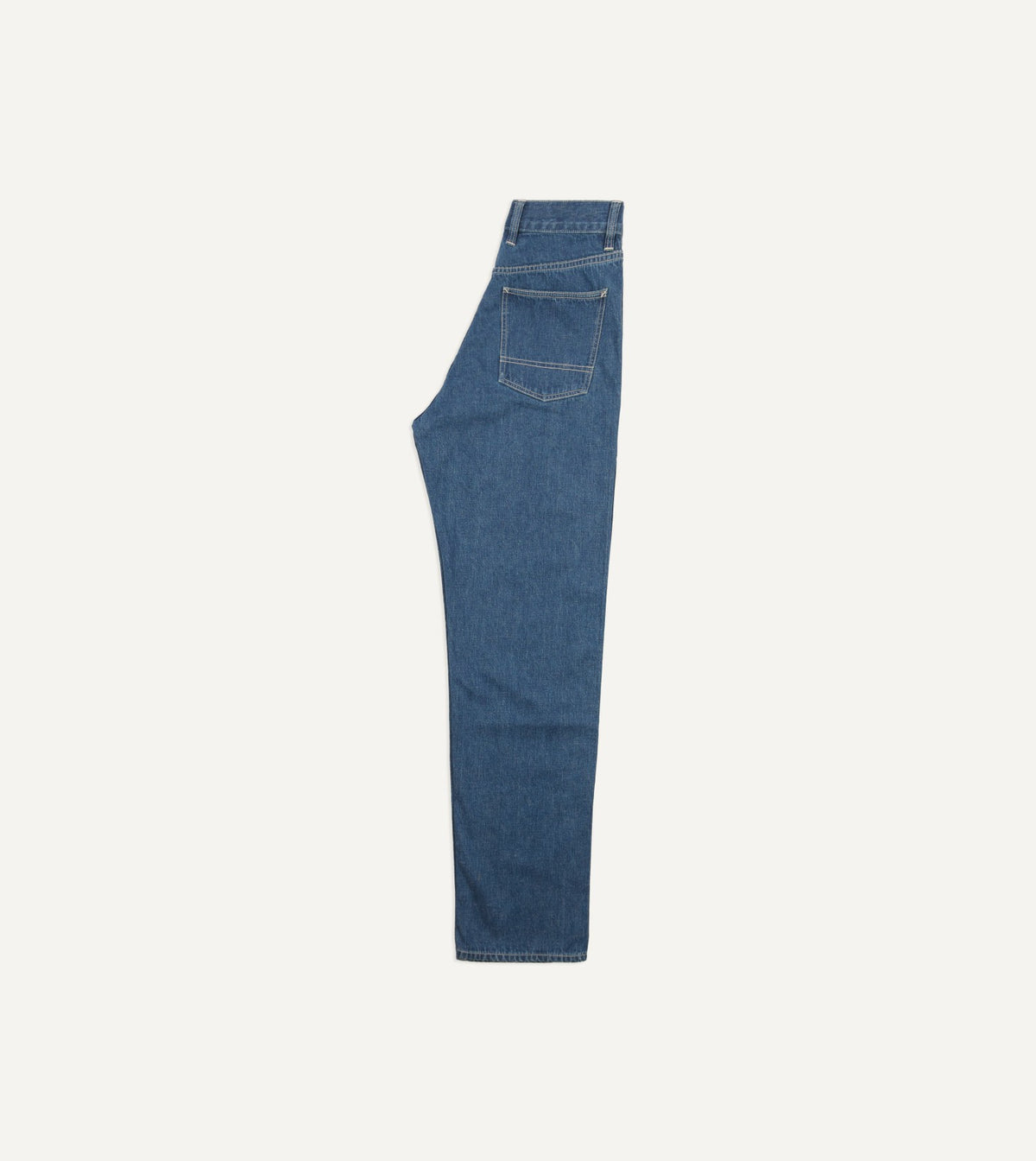 Drake's Stone Wash Selvedge Denim Naval Pant