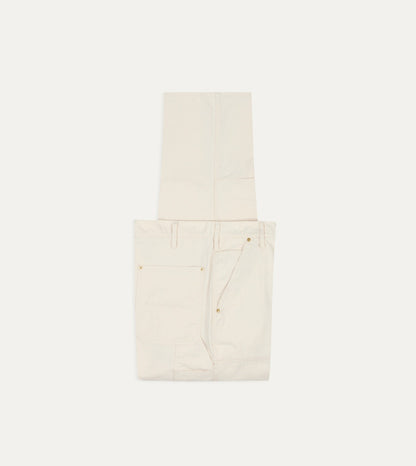 Drake's BEAMS F & Drake's Cotton Canvas Carpenter Pant