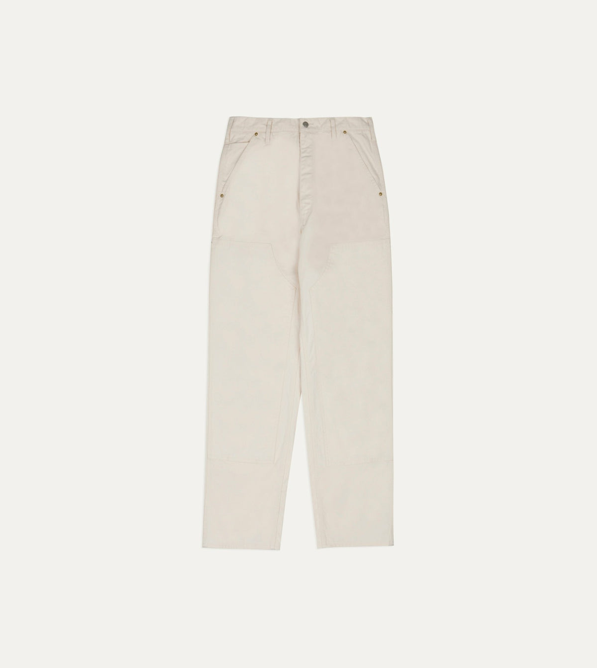 Drake's BEAMS F & Drake's Cotton Canvas Carpenter Pant