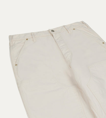 Drake's BEAMS F & Drake's Cotton Canvas Carpenter Pant