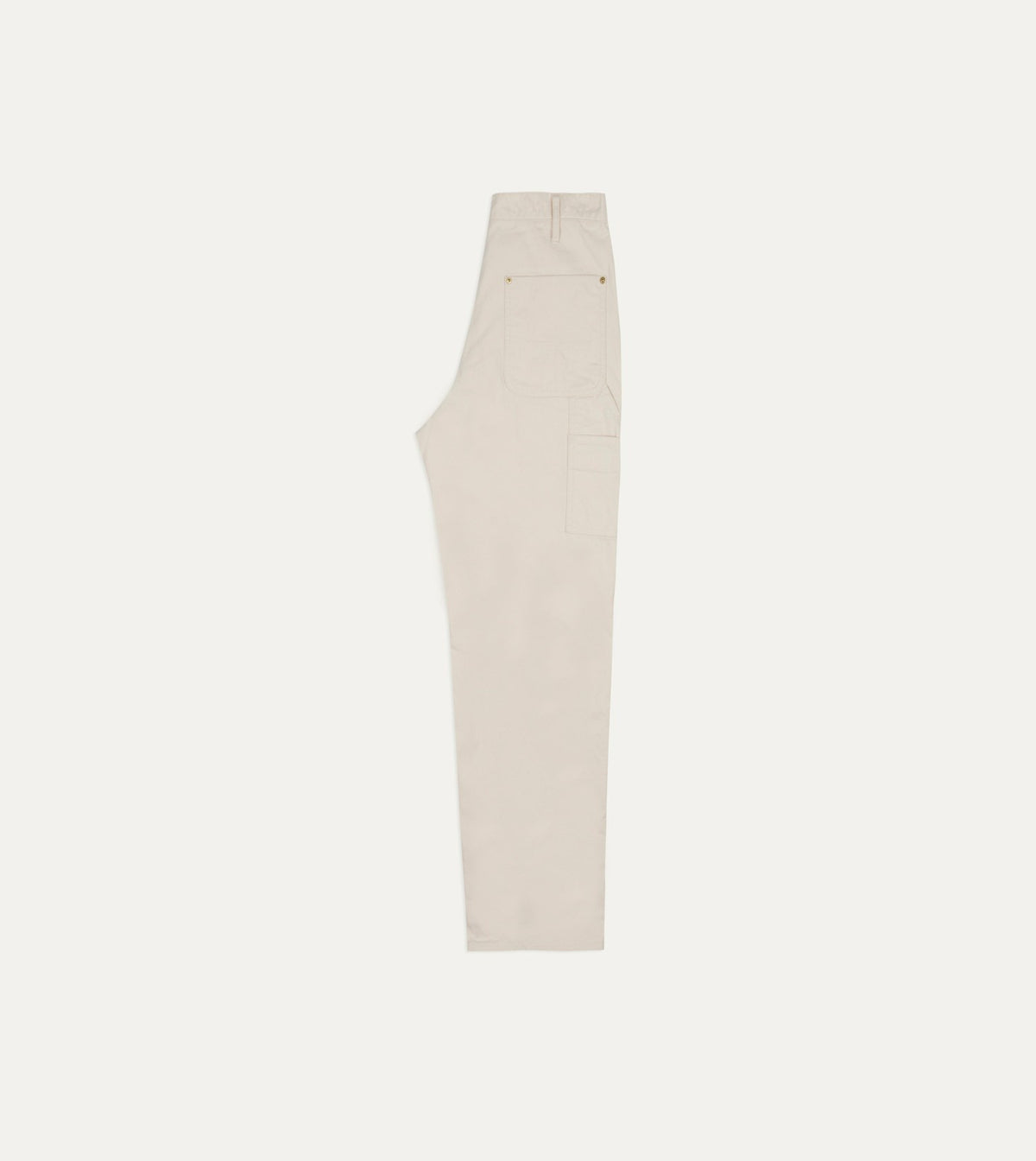 Drake's BEAMS F & Drake's Cotton Canvas Carpenter Pant
