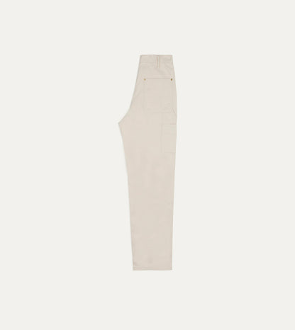 Drake's BEAMS F & Drake's Cotton Canvas Carpenter Pant