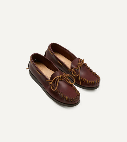 Drake's Yuketen Brown Scout Moccasin Boat Shoe