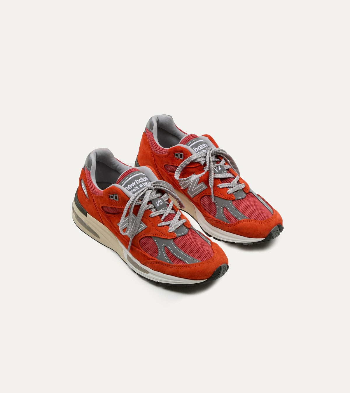 Drake's New Balance 'Vibrant Chroma' Fire Whirl Made in UK 991v2 Trainers