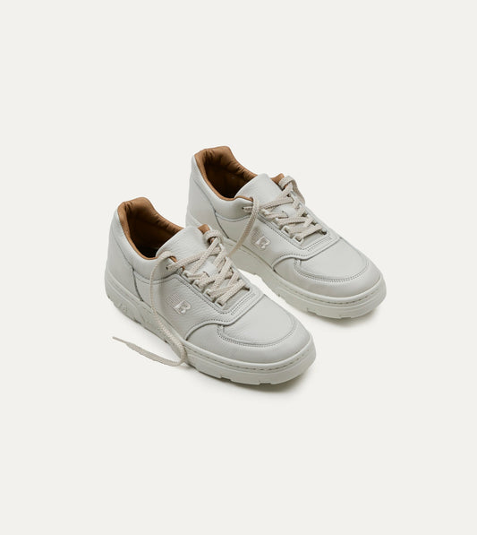 Drake's New Balance 'Vaporous Grey' Made in UK Allerdale Trainers