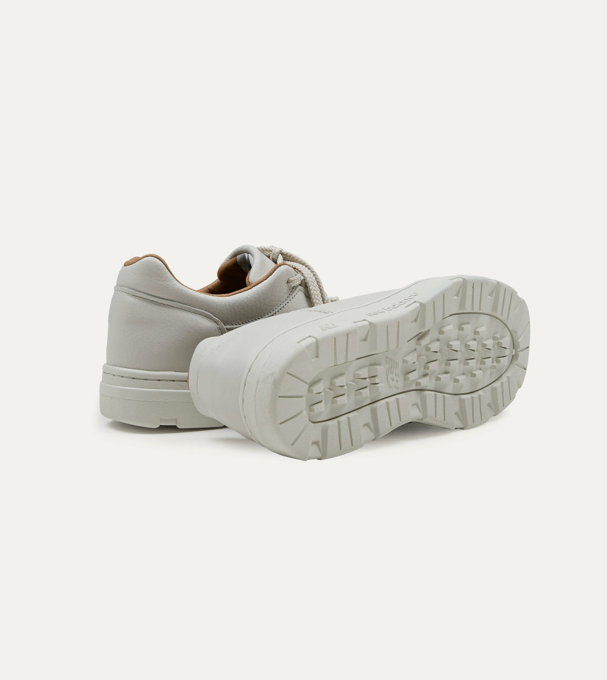Drake's New Balance 'Vaporous Grey' Made in UK Allerdale Trainers