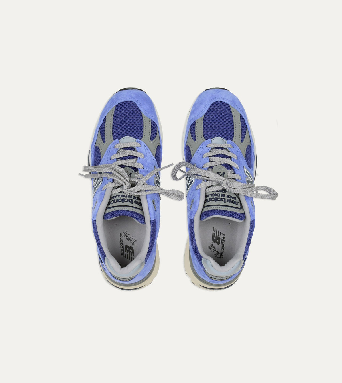 Drake's New Balance 'Summer Brights’ Baja Blue Made in UK 991v2 Trainers